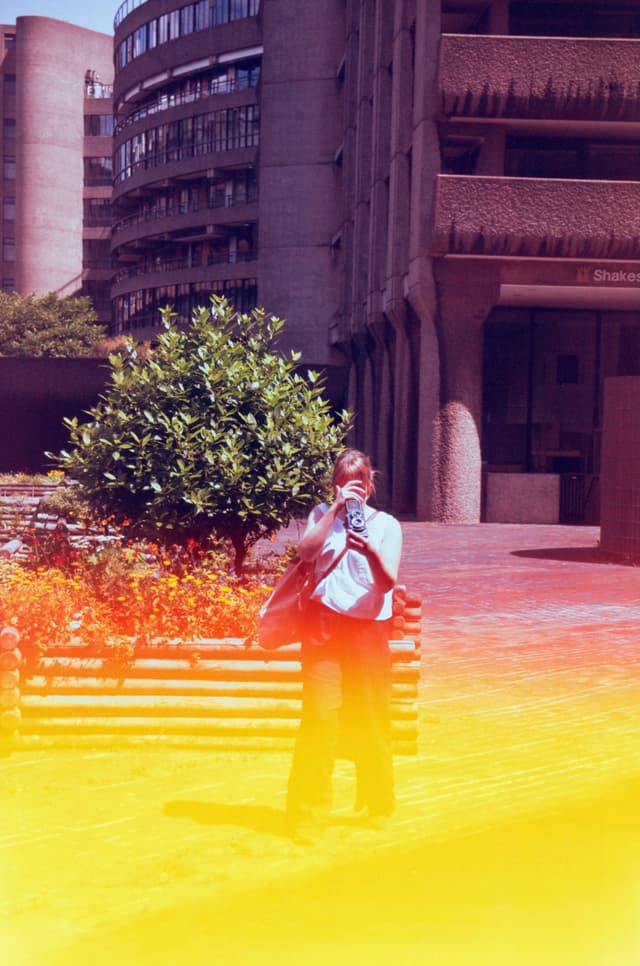 Light leak at the Barbican